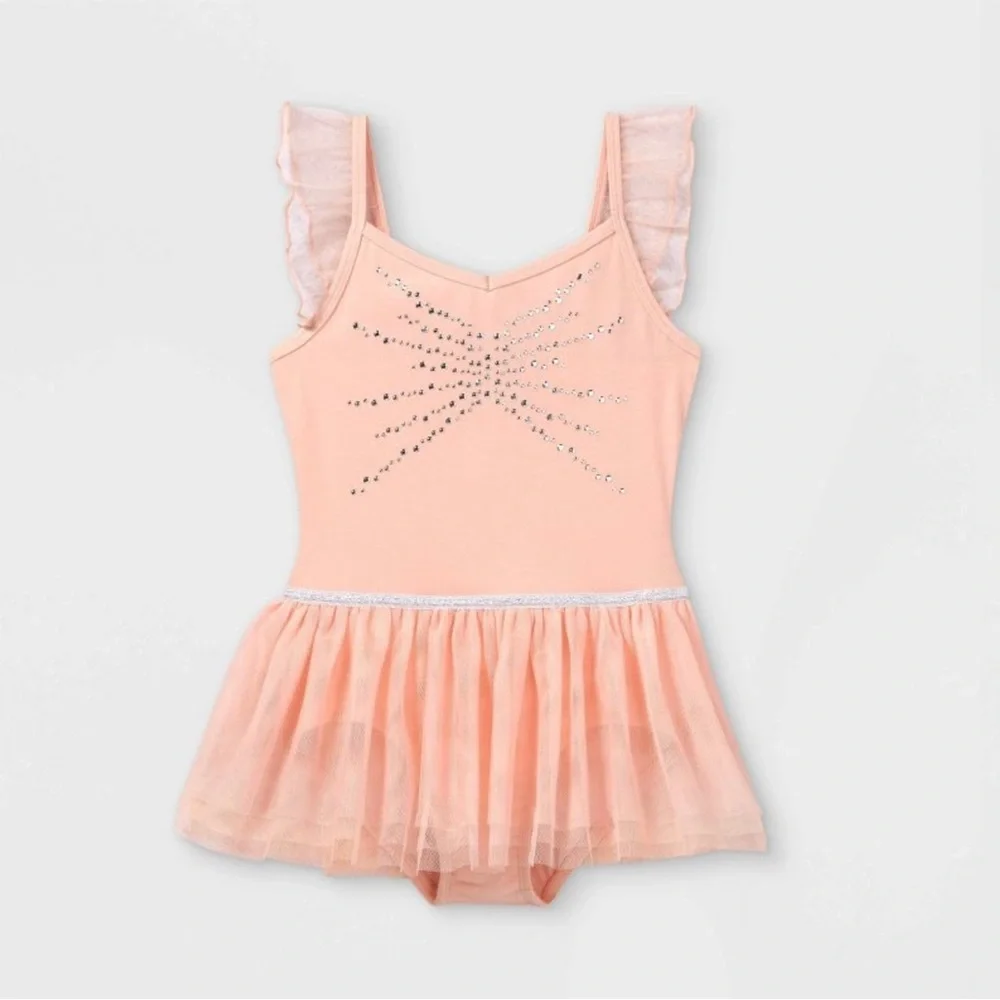 Girls Skirt Leotard Dance wear Small (6/6x)